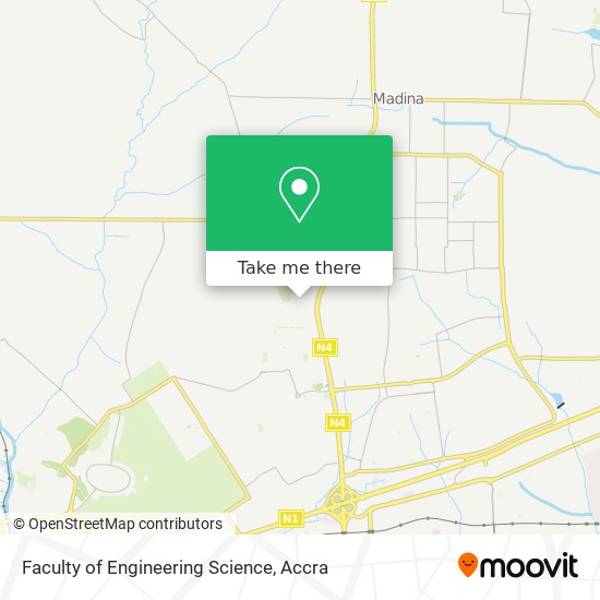Faculty of Engineering Science map