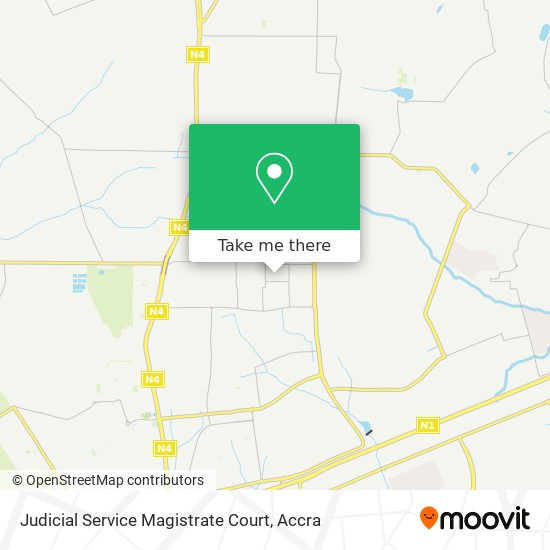 Judicial Service Magistrate Court map