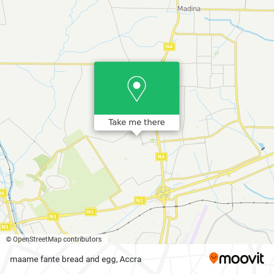 maame fante bread and egg map