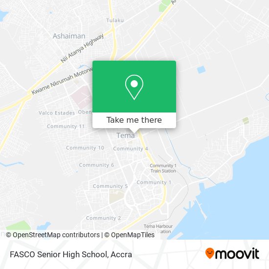 FASCO Senior High School map
