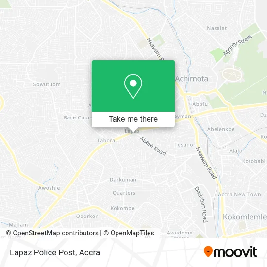 Lapaz Police Post map