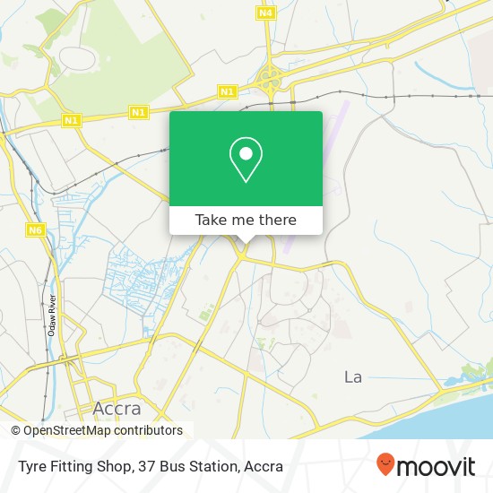 Tyre Fitting Shop, 37 Bus Station map