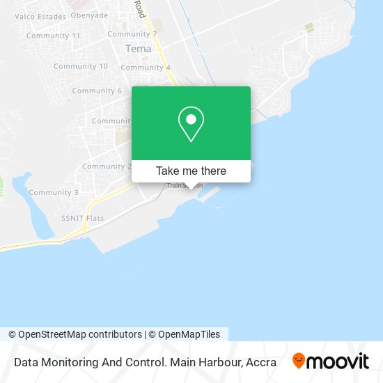 Data Monitoring And Control. Main Harbour map