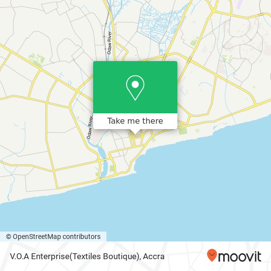 V.O.A  Enterprise(Textiles Boutique) map