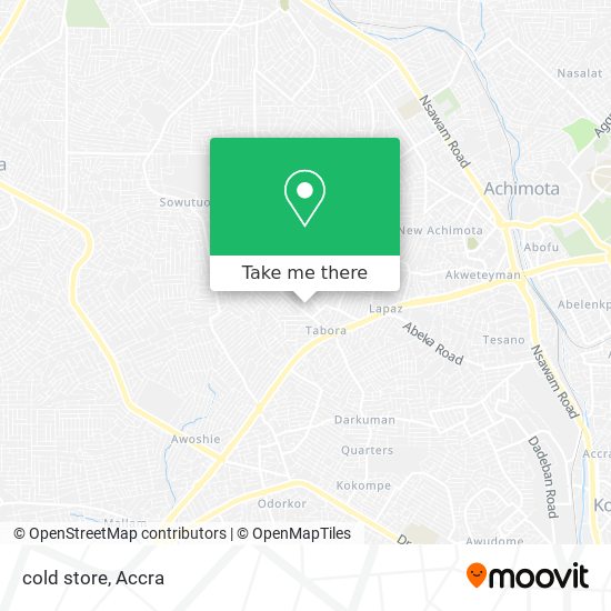 cold store map