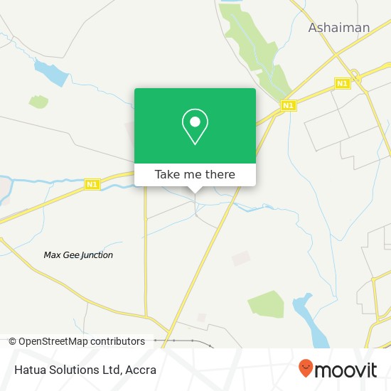 Hatua Solutions Ltd map