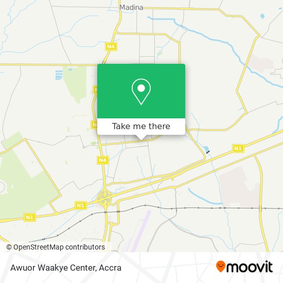 Awuor Waakye Center map