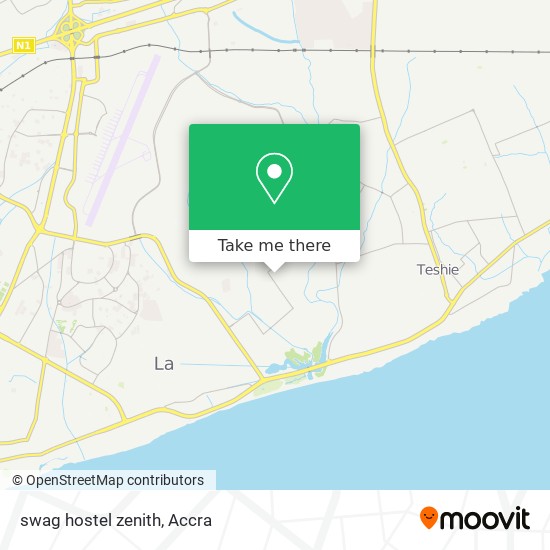 swag hostel zenith map