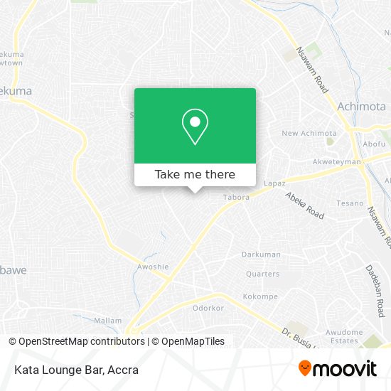 Kata Lounge Bar map