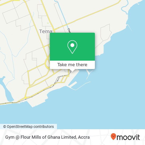 Gym @ Flour Mills of Ghana Limited map