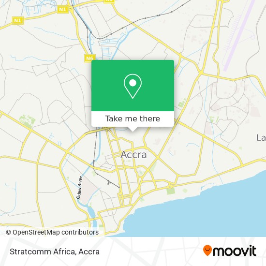 Stratcomm Africa map