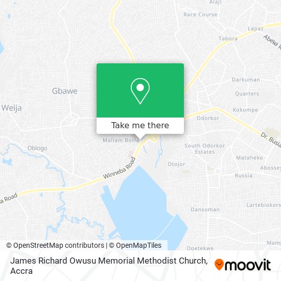 James Richard Owusu Memorial Methodist Church map