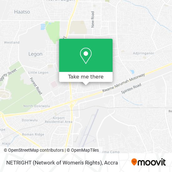 NETRIGHT (Network of Women's Rights) map