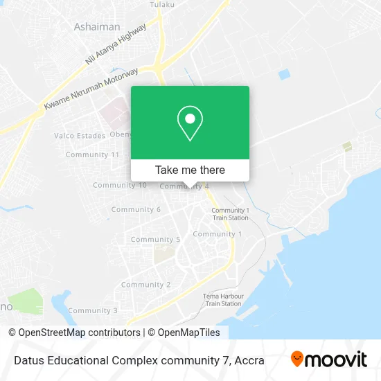 Datus Educational Complex community 7 map