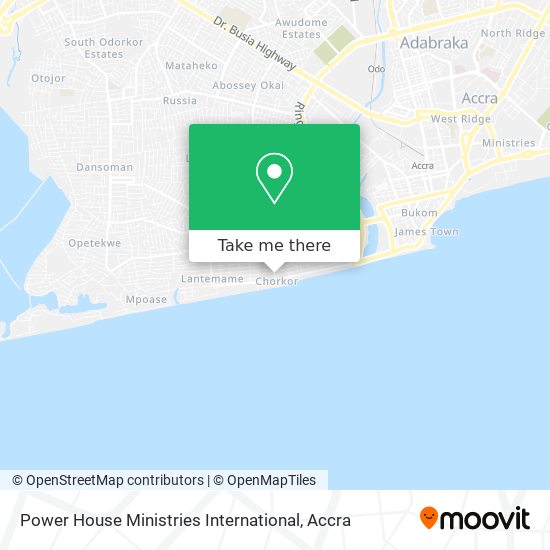 Power House Ministries International map