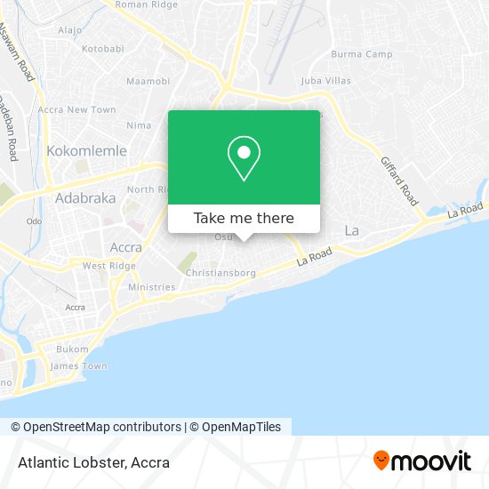 Atlantic Lobster map