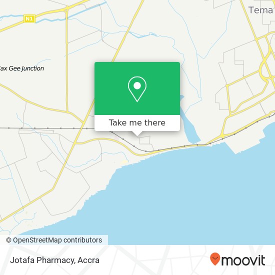 Jotafa Pharmacy map