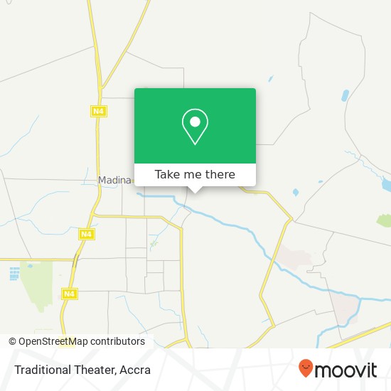 Traditional Theater map