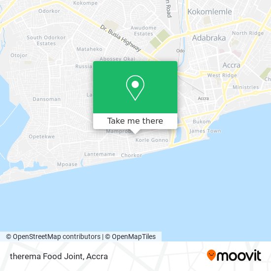 therema Food Joint map