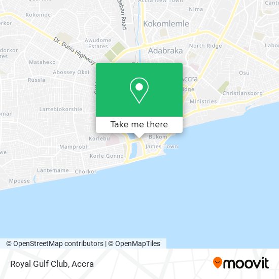 Royal Gulf Club map