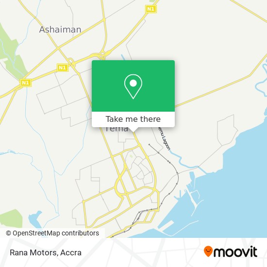 Rana Motors map