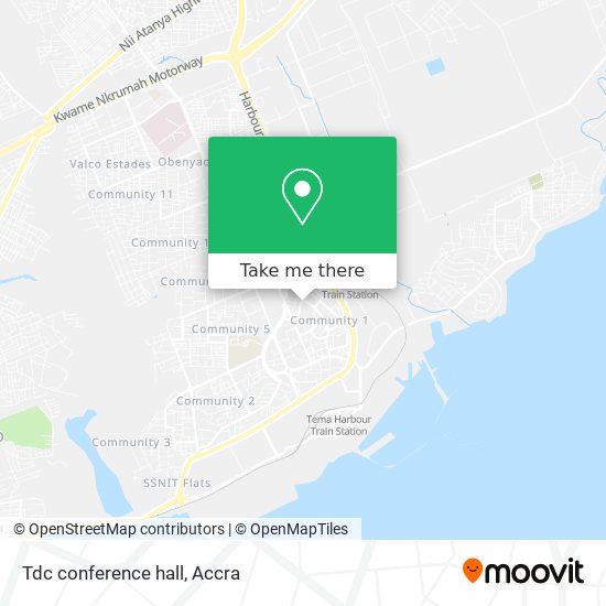 Tdc conference hall map