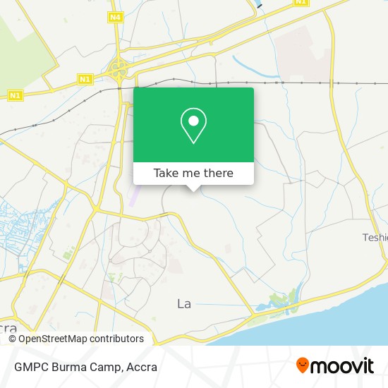 GMPC  Burma Camp map