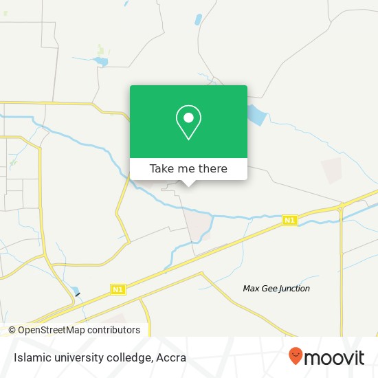 Islamic university colledge map