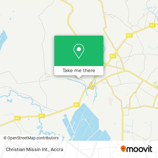 Christian Missin Int. map