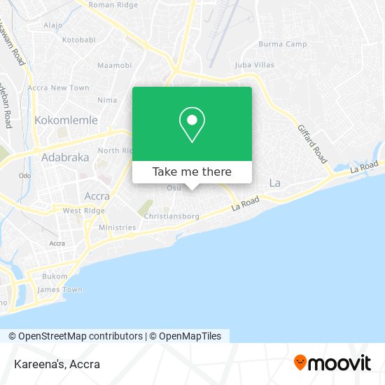 Kareena's map