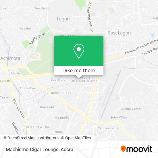 Machismo Cigar Lounge map