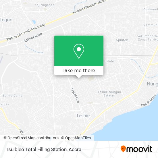 Tsuibleo Total Filling Station map