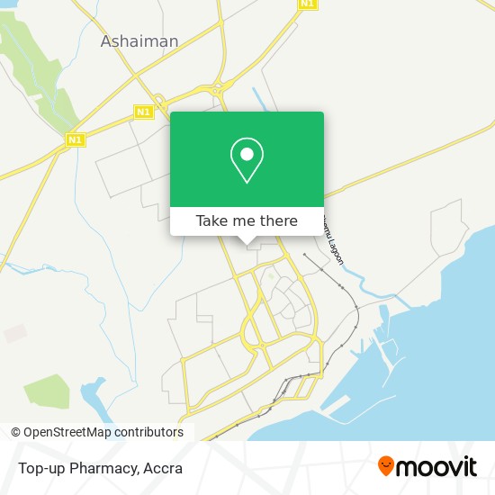 Top-up Pharmacy map
