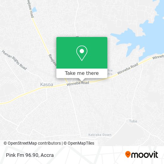 Pink Fm 96.90 map