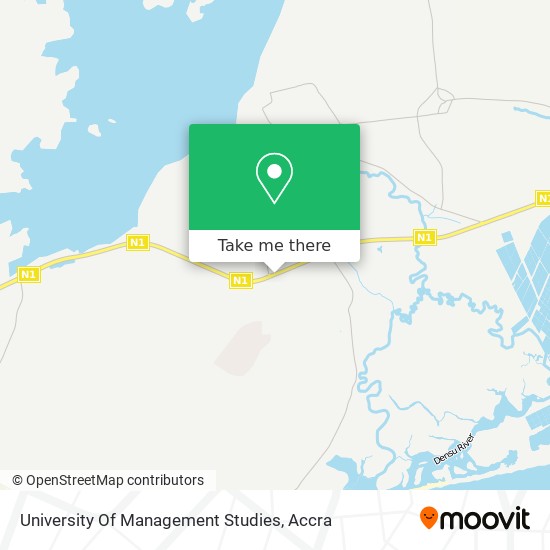 University Of Management Studies map