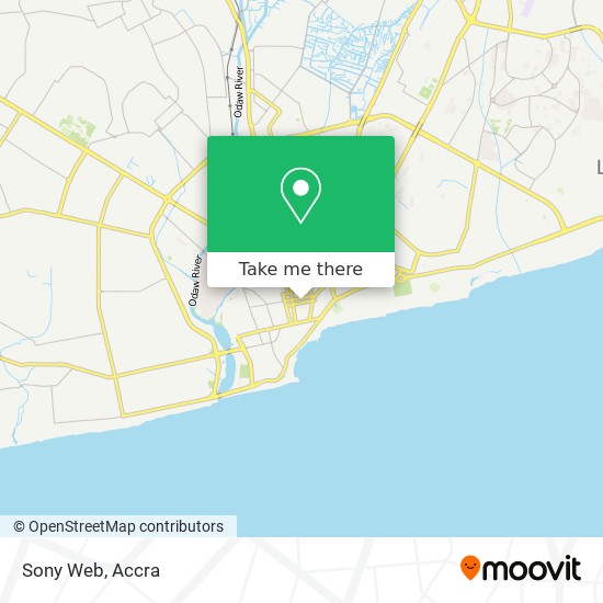 Sony Web map