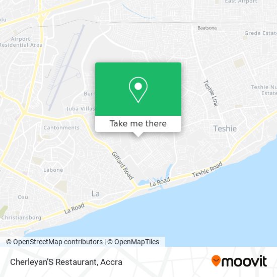 Cherleyan’S Restaurant map