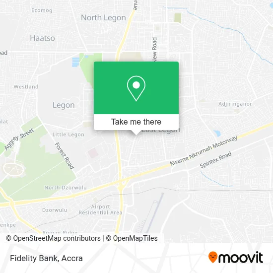 Fidelity Bank map