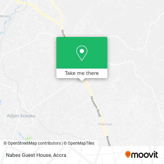 Nabes Guest House map