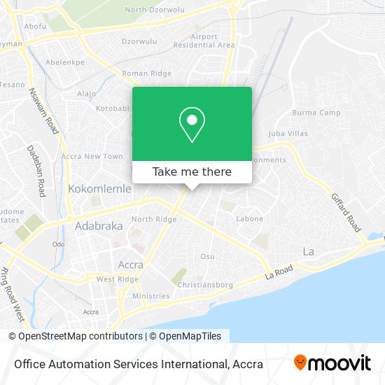 Office Automation Services International map