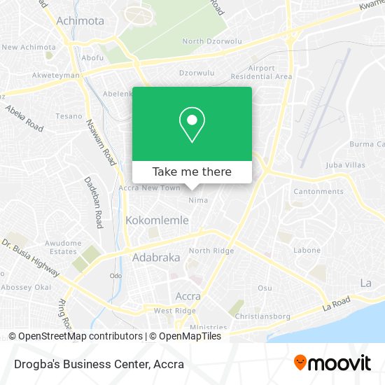 Drogba's Business Center map