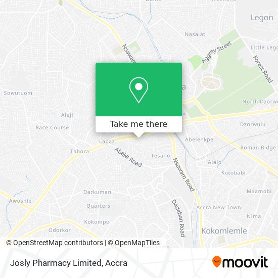Josly Pharmacy Limited map