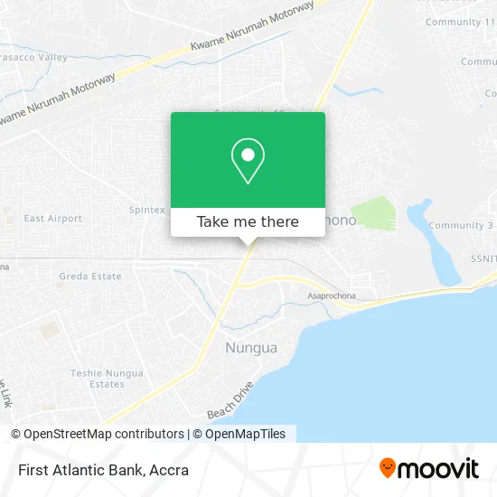 First Atlantic Bank map