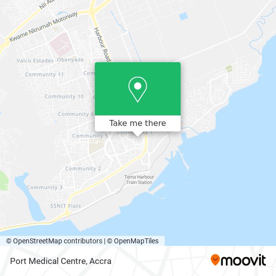 Port Medical Centre map