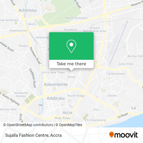 Sujalla Fashion Centre map
