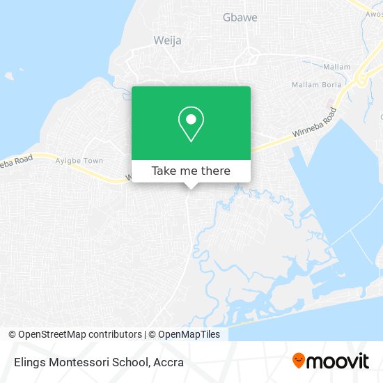 Elings Montessori School map