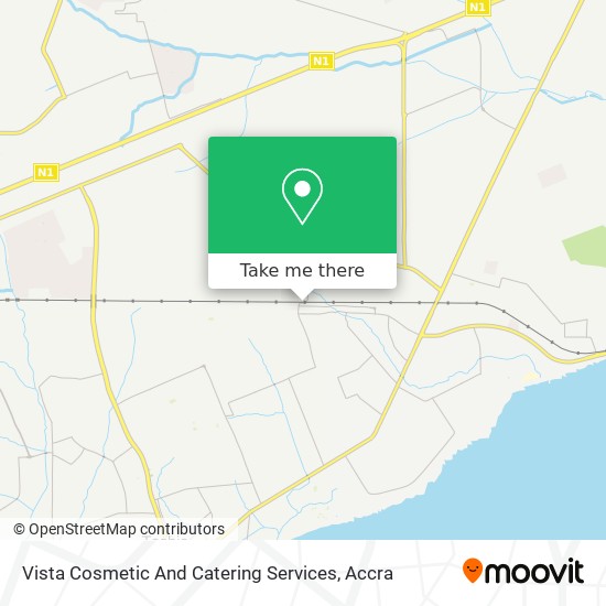 Vista Cosmetic And Catering Services map
