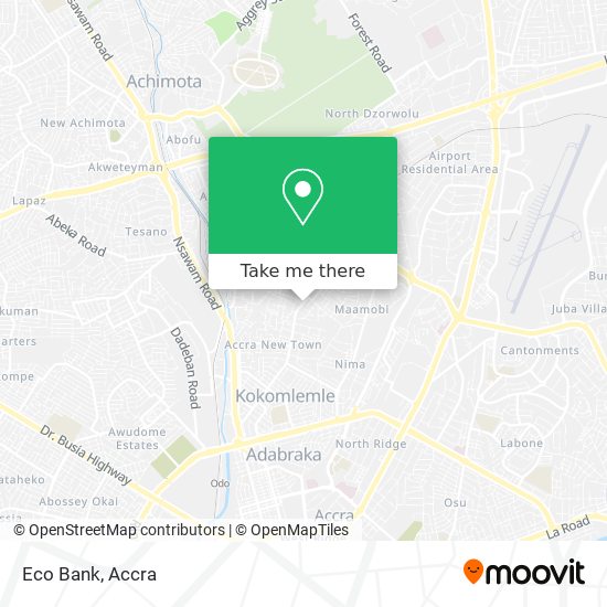 Eco Bank map