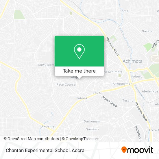 Chantan Experimental School map