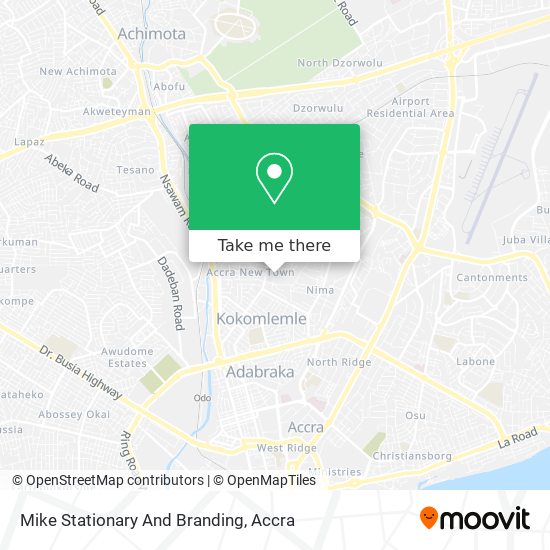 Mike Stationary And Branding map